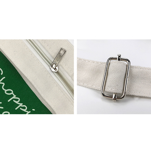 Sac messager en toile personnalisable avec fermeture éclair, sac fourre-tout à bandoulière pour le quotidien, les sorties et les voyages – Vente directe usine - Product Image 4