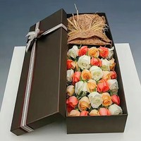 Boîtes à chocolat en papier brun de haute qualité avec vernissage, impression floquée du logo personnalisé, boîte cylindrique pour savon en forme de fleur