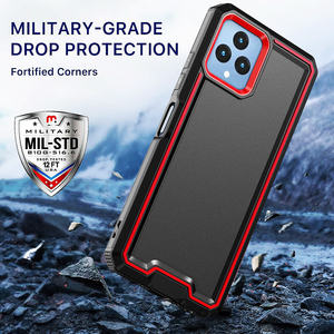 Aus gezeichnete stoß feste Rüstung Handy-Rückseite für T-Mobile Revvl 6 5G Hülle - Product Image 6