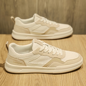 Chaussures de marche pour hommes, respirantes, à semelle épaisse, rehaussantes, décontractées, pour le quotidien et le sport, style couple, tendance et polyvalentes - Product Image 4