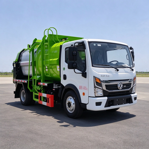 Camion à ordures de cuisine Dongfeng Duolika 4*2, 5-8 m³, hydraulique, pour le transport de déchets alimentaires, directement de l'usine, pour la recyclage des déchets de restaurant - Product Image 1
