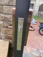 Serrure de porte mécanique en alliage de Zinc 800a