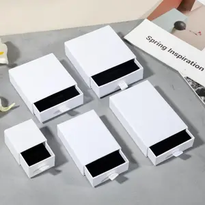 Toptan sert lüks çekmece kitap mailler Aligner e-ticaret ambalaj için pembe kutuları karton paketi kişiselleştirilmiş uzun kağıt kutuları
