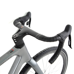 Vélo de gravier en fibre de carbone <span class=keywords><strong>Gravel</strong></span> V1 avec frein à disque hydraulique complet RS 12 vitesses 700C*40C tout-terrain - Product Image 2