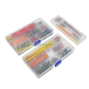 สายจัมเปอร์แบบเฉพาะสำหรับเบรดบอร์ด 140/560/840 เส้น กล่องสายเคเบิล 140 เส้น ความยาว 14 แบบ - Product Image 1