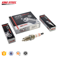 Bougies d'allumage automobile en iridium de haute qualité, originales et authentiques, de marque King Steel, universelles, bougies d'allumage en platine, fabricants OEM