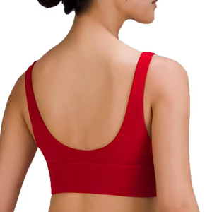 Sujetador Deportivo de Yoga para Mujer - Tallas Grandes, Alta Sujeción, Transpirable, Spandex/Nylon, Logotipo Frontal Personalizable, Venta al Por Mayor Disponible - Product Image 3