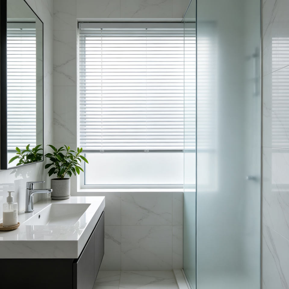 Slat Horizontal Blinds Venetian Window Covering for Residential Spaces ...