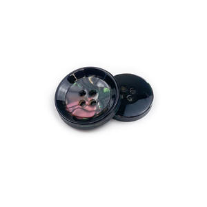 Bouton de vêtement rond à quatre yeux nacré multicolore Costume pour hommes et femmes <span class=keywords><strong>Trench</strong></span>-Coat Pull Cardigan Boutons en résine bon marché - Product Image 5