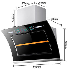 Campana Extractora Inteligente de Isla Eléctrica con IA en Acabado de Cobre y Acero Inoxidable para Uso Hotelero y Doméstico - Product Image 6