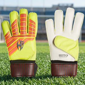 Gants de gardien de but de football professionnels de haut niveau, gants de gardien de but en latex allemand de 4 mm, personnalisation du logo, gants de gardien de but - Product Image 2