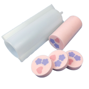 Food-grade Silicone Non-stick Double-layer Oval <b>Cake</b> <b>Mold</b> for Home and Hotel Afternoon Tea Desserts - Product Image 1