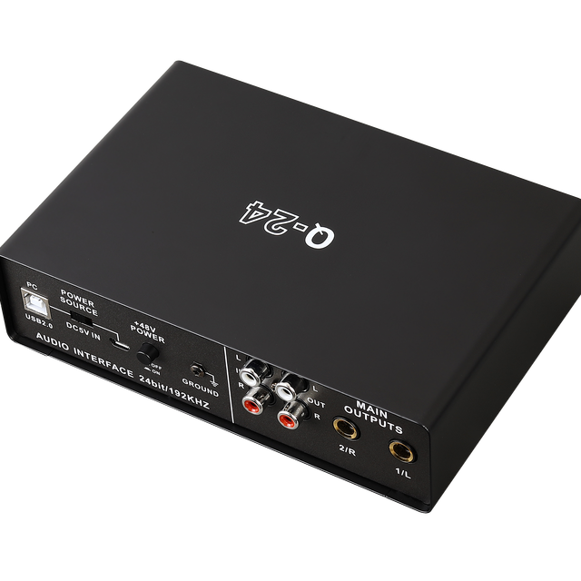 Professional Interface Audio Interface Usb Recording External Condenser Microphone With Competitive Price for Studio Recording Usb Audio Interface PC