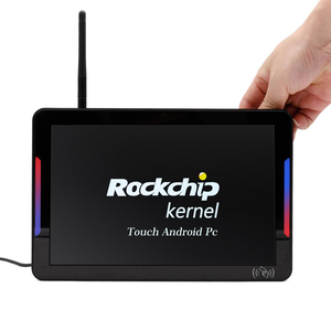 Panel <span class=keywords><strong>PC</strong></span> Industrial Android 11 con Certificación IP67, <span class=keywords><strong>Carcasa</strong></span> Metálica de 10.1 Pulgadas, 2+16G, NFC, Windows/Linux, VESA 75, Táctil, Estable y sin Ventilador - Product Image 1