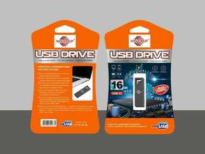 WIEOOMUP ยูเอสบีไดรฟ์ 16GB USB 2.0 แฟลชเมมโมรี่สติ๊กสำหรับจัดเก็บข้อมูลคอมพิวเตอร์ - Product Image 3