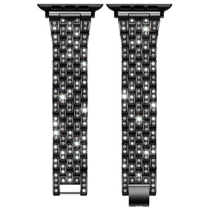 Bracelet de montre Upro Luxury Diamond 40 mm 41 mm 44 mm 45 mm pour femmes, bracelet fantaisie en chaîne pour Apple Watch Series 6 7 8 - Product Image 5