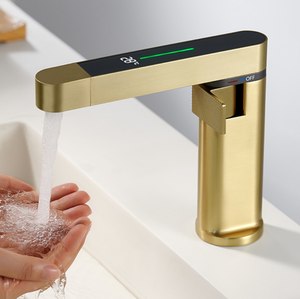 Robinet automatique à économie d'eau robinet à capteur intelligent robinet automatique à affichage numérique led robinet numérique de salle de bain - Product Image 3