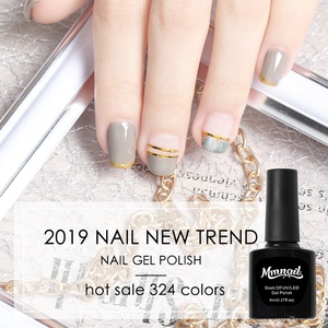 ชุดสีทาเล็บหลากหลายสไตล์,กาวทาเล็บสีแดงดำขาวชมพูแข็ง - Product Image 3