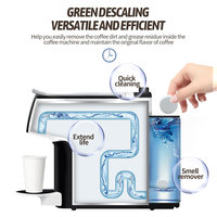 Tablette de nettoyage pour machine à expresso, agent détartrant effervescent, solide, écologique, parfum citron, nettoyage de cuisine