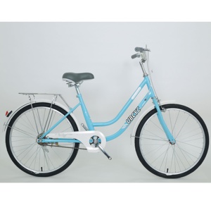 Nouveau vélo de ville classique à une vitesse de 26 pouces de haute qualité pour femmes et enfants, en acier au carbone, avec freins à disque - Product Image 2
