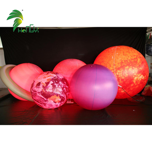 Planeta Inflable Gigante <span class=keywords><strong>en</strong></span> Oferta, Material de PVC, <span class=keywords><strong>Planetas</strong></span> del <span class=keywords><strong>Sistema</strong></span> <span class=keywords><strong>Solar</strong></span> Inflables <span class=keywords><strong>con</strong></span> Luces LED para Eventos - Product Image 4