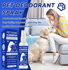 สเปรย์กำจัดกลิ่นสัตว์เลี้ยง100มล. พรมปัสสาวะและกลิ่นแรงน้ำยาทำความสะอาดเอนไซม์สำหรับสุนัขและแมว - Product Image 5