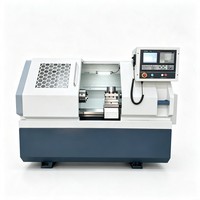 Tour CNC CK6132 GSK, portée de 320 mm, entre-entre-axes de 400 mm, tourelle à 4 postes, 50-3000 tr/min, petite machine de tournage de précision