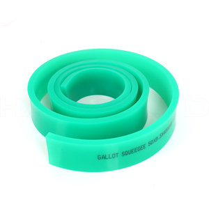 Nhà Máy Giá <span class=keywords><strong>durometer</strong></span> <span class=keywords><strong>Polyurethane</strong></span> đôi lưỡi giống cây chổi Màn hình in ấn với nhôm xử lý - Product Image 1