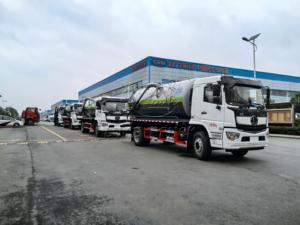 Heavy Duty SHACMAN Vacuum Sewage Truck 15m³, Custom Tank Material, Selectable Vacuum Pump for Municipal Sewage & Septic Cleaning - Product Image 2