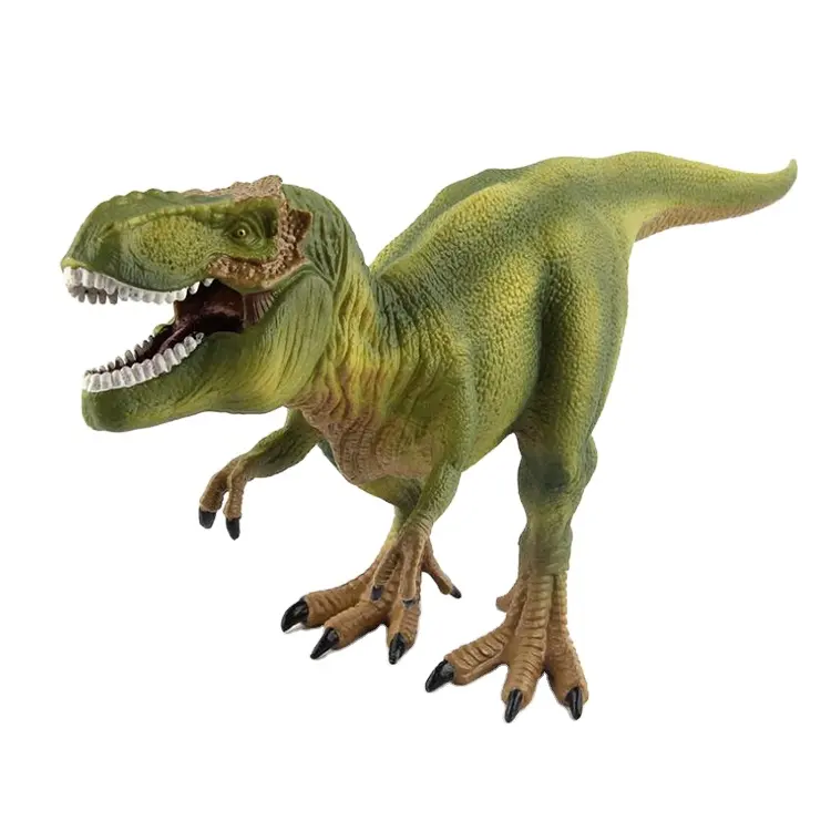 Venda quente simulação modelo plástico dinossauro brinquedo para crianças