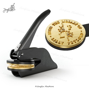 <span class=keywords><strong>Pince</strong></span> <span class=keywords><strong>à</strong></span> sceau auto-encreur portable <span class=keywords><strong>personnalisable</strong></span> en gros avec logo en relief pour usage bureautique et cadeaux d'affaires - Product Image 3