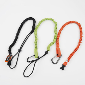 Wholesale Custom Retractable Elastic Tool <b>Lanyard</b> Adjustable Safety <b>Lanyard</b> - Product Image 1