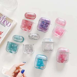 <span class=keywords><strong>Funda</strong></span> de purpurina flotante líquida que fluye a la moda de lujo para Apple <span class=keywords><strong>AirPods</strong></span> 1 2 3 4 <span class=keywords><strong>Pro</strong></span> <span class=keywords><strong>Max</strong></span> <span class=keywords><strong>funda</strong></span> para auriculares - Product Image 1