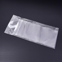 Support de garde-robe Transparent pour handicapés, porte-permis d'identification de stationnement, protection de garde-robe, sac à manches suspendues
