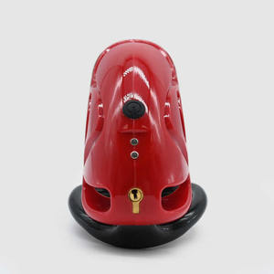 Jouets sexuels pour hommes matures respirants Mini Lock Cage à bite Fétiche Bondage Anneaux Dispositif de chasteté masculine <span class=keywords><strong>Gode</strong></span> avec sangle vibrante - Product Image 4