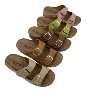 Kadınlar için toptan yaz düz terlik rahat plaj sandaletleri terlik açık eğlence sandalet bayanlar ayakkabı - Product Image 1