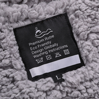 Logo Broderie Surf À Capuche Manteau À Langer Imperméable Poncho Imperméable Adulte Robe De Plage Poncho avec Doublure De Serviette Sherpa