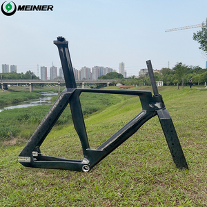 Cuadro de Bicicleta de Carretera de Carbono 700c con Tallas S/M/L, Cuadro de Piñón Fijo, <span class=keywords><strong>Eje</strong></span> de <span class=keywords><strong>Pedalier</strong></span> <span class=keywords><strong>BSA</strong></span> de <span class=keywords><strong>68mm</strong></span> para Cuadro de Bicicleta de Carretera de Carbono - Product Image 6