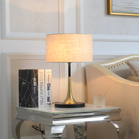 Lampe de table moderne pour salle de lecture chevet salon capteur tactile lampe de lecture LED lampe de table de bureau