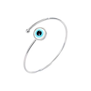 Bracelets tendance œil bleu turc porte-bonheur pour couples, bijoux de poignet ajustables, cadeau, bracelet bohème œil de démon fait main - Product Image 6
