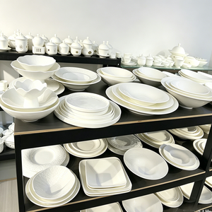 Plato Plano Clásico de Porcelana con Borde Blanco Personalizado, Precio con Descuento, Proporciona Efectos de Exhibición Exquisitos para Restaurantes y Hoteles - Product Image 6
