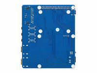 Module de calcul Raspberry Pi 4 cartes de base double Gigabit ETH Gigabit ETH 40PIN USB3.0 * 3 MIPI HDM | en-tête de ventilateur CSI RTC 7-36V