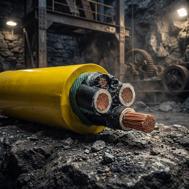 Heavy Duty Iso9001 Certified Ce Approved Multi Core Copper Conductor Epr Rubber Insulated Mining Trailing Rubber Cable