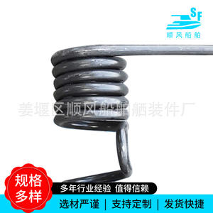 Accessoires de trappe de quai maritime à ouverture rapide avec ressorts de torsion, équipement mécanique pour trappe de navire - Product Image 4