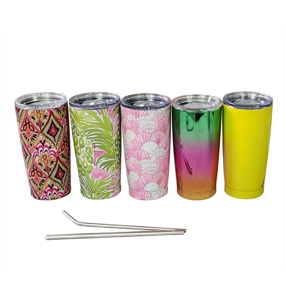 Изготовленный на заказ 20 унций нержавеющей стали стакан вина 20 унций, модное кольцо из нержавеющей стали Изолированная yeticool изменение цвета пивной стакан кружка