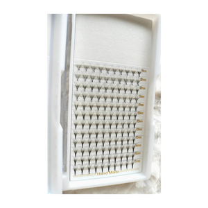 Extensiones de Pestañas Profesionales Personalizadas 10D Negras, Bandeja Negra, Sintéticas de Alta Calidad, Gruesas, Marca Privada, Efecto Glow en la Oscuridad, Hechas a Mano, Fáciles de Aplicar - Product Image 5