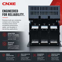 Disjoncteur à air fixe CNXE CHW1-2000 3P 2000A, capacité de coupure 50kA/80kA, 400V/690V, protection industrielle et bâtiment