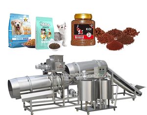 Cat Food Manufacturing Line Machinery Pet Food <b>Processing</b> Equipment <b>Machines</b> Puppy <b>Feed</b> Extruder - Product Image 5