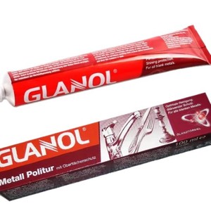 Pasta de pulido de metales Glanol 100 ml de uso industrial para el cuidado de superficies metálicas - Product Image 3
