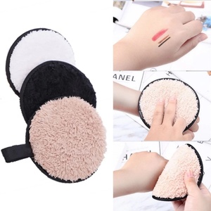 Lingettes démaquillantes réutilisables en microfibre, éponge nettoyante pour le visage, serviette, tampon cosmétique lavable, outil de soin de la peau - Product Image 6